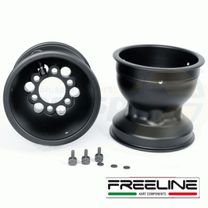 Felge Magnesium vorne FREE-LINE  130mm ''F'' Modell    Typ: KZ    Lochkreis: 58mm
