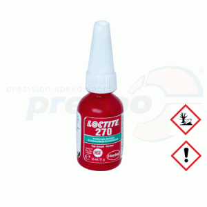 Loctite 270  Schraubensicherung: hochfest    Inhalt: 10ml