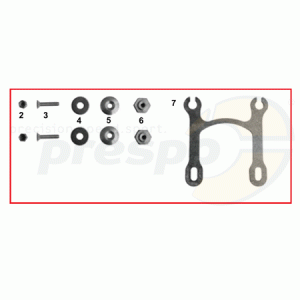 Montagesatz fr Kettenschutz CRG 2018  MINI