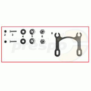 Montagesatz fr Kettenschutz CRG 2018  standard