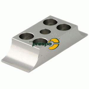 Klammer Motorbock  (kurz)     32 x 92mm   silber eloxiert