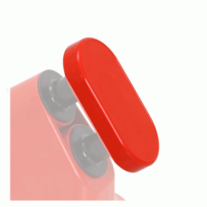 Abdeckung fr Ansauggrohre RR  Modell: NOX2     Farbe: rot