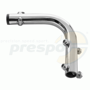 Auspuffhalter CRG  Typ: KF/OK   (Rohrbogen) Farbe: verchromt