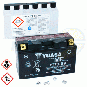 Batterie YUASA   YT7B-BS   12 V - 6,5 AH