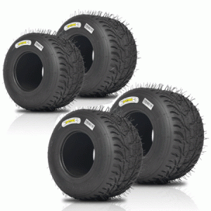 Reifen Satz  Komet KD1-W  (WET-MINI)   Dimension: 10x4.00/11x5.00-5