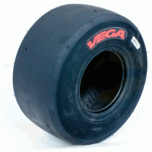 Reifen Vega   M1  ''CIK-Mini''      Dimension: 11x5.00-5   Kennzeichnung: rot