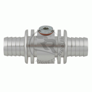 T-Stck fr Wassersonde  silber eloxiert