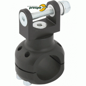 Halterung fr Wasserpumpe 32mm  schwarz eloxiert   universell passend