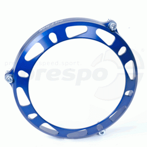 Bild 36 Abdeckung Kupplung  Aluminium TM KZ10C   NEW-LINE    Farbe: blau