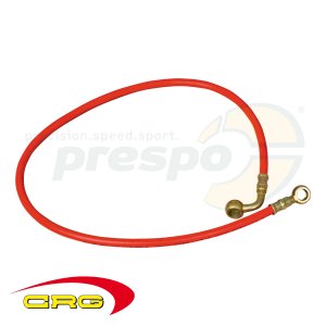 Bremsleitung Stahlflex mit PVC berzug   CRG  Lnge: 635mm