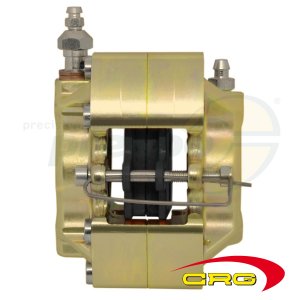 Bild B Bremssattel V09-V11 vorne rechts  komplett  gold eloxiert