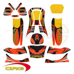 Aufklebersatz Bodywork  CRG/KG 509   Modell: 2025