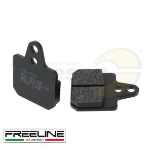 Bild 09 Bremsbelag (Satz) FREE-LINE   RR-125    40x38mm    Farbe:  schwarz