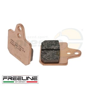 Bild 09 Bremsbelag (Satz) FREE-LINE   RR-125    40x38mm    Modell: Sinter