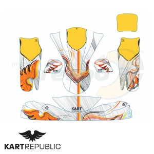 Aufklebersatz Bodywork KR-KART   Modell: 2025