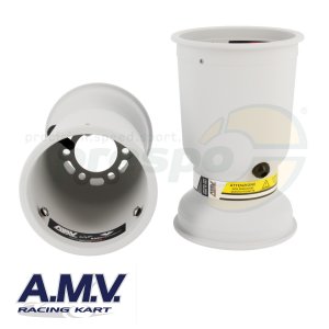 Felge Magnesium hinten  AMV/KR-Kart  212mm   Modell: OXITECH   6F    LK 69mm