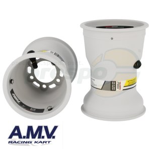 Felge Magnesium hinten  AMV/KR-Kart  180mm   Modell: OXITECH   6F    LK 69mm