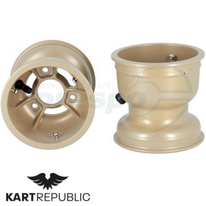 Felge Magnesium vorne  KR  132mm   Modell: MG-BRONZE   Lochkreis: 69mm