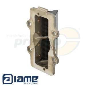 Nr. 174A Membrangehuse komplett mit Carbon Membranen - IAME X30