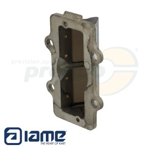 Nr. 174A Membrangehuse komplett mit Fiberglas Membranen - IAME X30