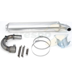 Zusatzschalldmpfer fr Auspuff Umrst-KIT - Auspuffanlage IAME X30 bis 2018