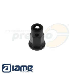 Nr. 16 Flanschmutter Zylinder M8 mit Plombenbohrung