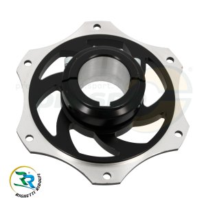 -Kettenblattaufnahme Aluminium  ECO-Line   40mm   schwarz eloxiert