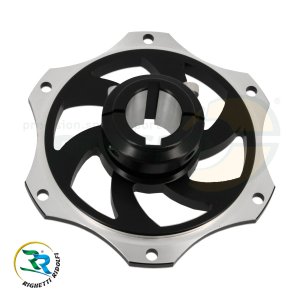 -Kettenblattaufnahme Aluminium  ECO-Line   30mm   schwarz eloxiert