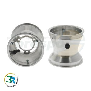 Felge Aluminium vorne 3 Speichen RR  125mm  Lochkreis: 68mm