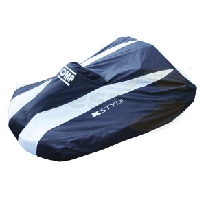 Abdeckplane Kart     Hersteller: OMP    Farbe: schwarz/weiss