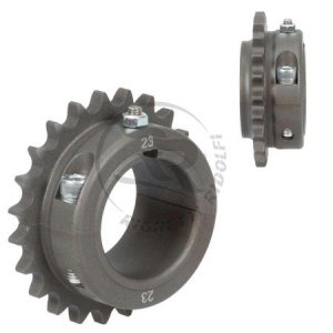 Kettenrad  Aluminium-ergal  RR-HQ  Typ 428   50 mm   Z 23