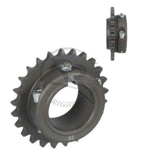 Kettenrad  Aluminium-ergal  RR-HQ  Typ 428   50 mm   Z 25
