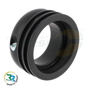 Antriebsrad fr 50mm Achse  Aluminium zweiteilig  schwarz eloxiert