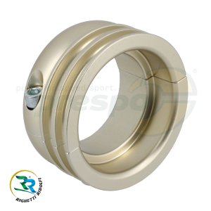 Antriebsrad fr 50mm Achse  Aluminium zweiteilig  magnesium eloxiert