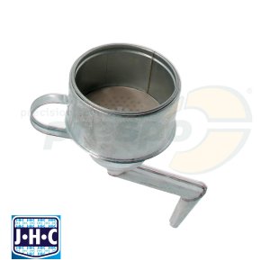Trichter Metall mit Wasserabschieder und integriertem Sieb