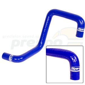 Khlwasserschlauch SILIKON  NEW-LINE   4-Fachbogen    Farbe: blau