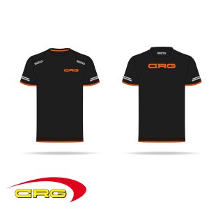 T-shirt CRG-SPARCO  2024  Farbe: schwarz  