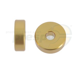 U-Scheibe Aluminium  : 30mm  Dicke: 10mm   gold eloxiert