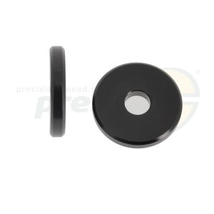 U-Scheibe Aluminium  : 30mm  Dicke: 5mm   schwarz eloxiert