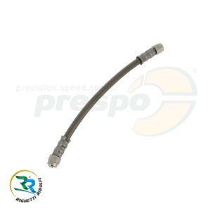 Bremsleitung Stahlflex mit PVC berzug  (transparent)   Lnge: 12cm
