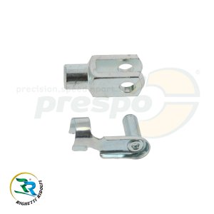 Gabel mit Clip fr Bremsstange M 6  kurz