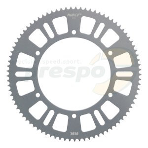 Kettenrad Aluminium HQ  Typ 219   Z 85          Farbe: matt-silber eloxiert