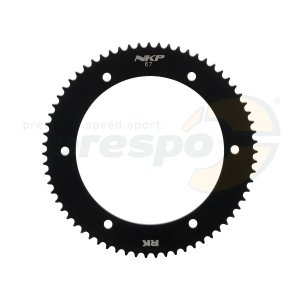 Kettenrad Aluminium HQ  Typ 219   Z 67         Farbe: schwarz eloxiert