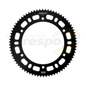Kettenrad Aluminium HQ  Typ 219   Z 74          Farbe: schwarz eloxiert