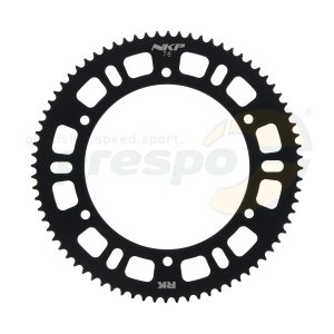 Kettenrad Aluminium HQ  Typ 219   Z 76          Farbe: schwarz eloxiert