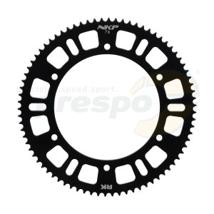 Kettenrad Aluminium HQ  Typ 219   Z 78          Farbe: schwarz eloxiert