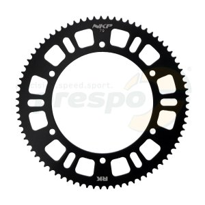 Kettenrad Aluminium HQ  Typ 219   Z 79          Farbe: schwarz eloxiert