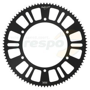 Kettenrad Aluminium HQ  Typ 219   Z 87          Farbe: schwarz eloxiert