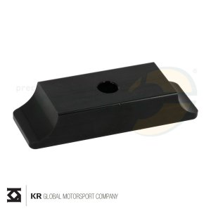 Klammer Motorbock  (kurz)   KR/FA  28 x 92mm   schwarz eloxiert