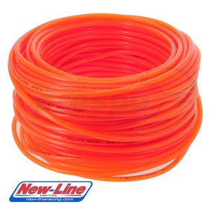 Benzinleitung  5 x 9 mm   NEW-LINE/EM TECHNOLOGY   Farbe: orange
